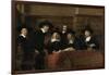 The Wardens of the Amsterdam Drapers’ Guild, known as ‘The Syndics’, 1662-Rembrandt van Rijn-Framed Giclee Print