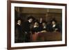 The Wardens of the Amsterdam Drapers’ Guild, known as ‘The Syndics’, 1662-Rembrandt van Rijn-Framed Giclee Print