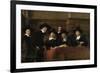 The Wardens of the Amsterdam Drapers’ Guild, known as ‘The Syndics’, 1662-Rembrandt van Rijn-Framed Giclee Print