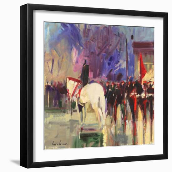 The Warhorse, Sandhurst-Peter Graham-Framed Giclee Print