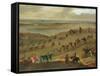 The Warren Hill, Newmarket (Oil on Canvas)-John Wootton-Framed Stretched Canvas