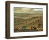 The Warren Hill, Newmarket (Oil on Canvas)-John Wootton-Framed Giclee Print