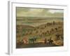 The Warren Hill, Newmarket (Oil on Canvas)-John Wootton-Framed Giclee Print