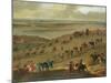 The Warren Hill, Newmarket (Oil on Canvas)-John Wootton-Mounted Giclee Print