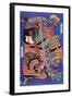 The Warrior Kengoro-Katsushika Hokusai-Framed Giclee Print