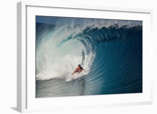 The Warrior of the Waves-Mathilde Guillemot-Framed Giclee Print