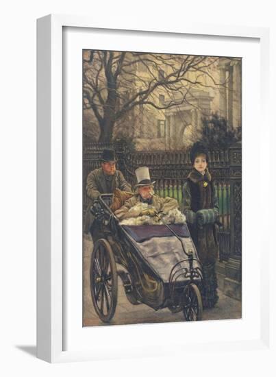 The Warrior's Daughter, or the Convalescent, C.1878-James Tissot-Framed Giclee Print