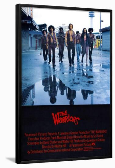 The Warriors - UK Style-null-Framed Poster