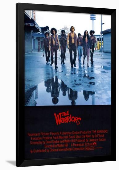 The Warriors - UK Style-null-Framed Poster