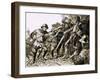 The Wars of the Roses. the Final Battle at Barnet-null-Framed Giclee Print