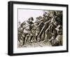 The Wars of the Roses. the Final Battle at Barnet-null-Framed Giclee Print