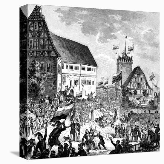 The Wartburg Festival, Germany, 12 June 1848-null-Stretched Canvas