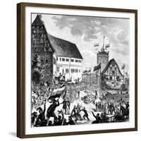 The Wartburg Festival, Germany, 12 June 1848-null-Framed Giclee Print