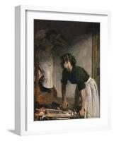 The Wash-House, 1905,-William Newenham Montague Orpen-Framed Giclee Print