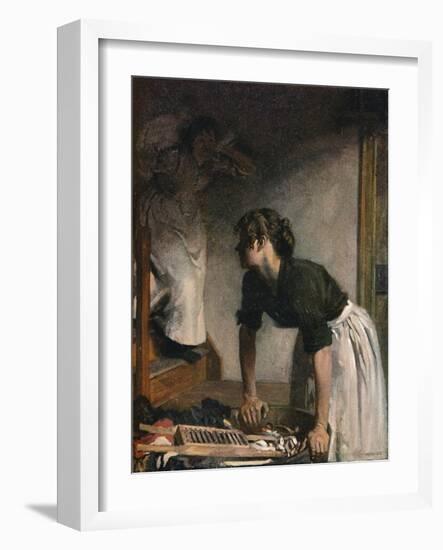 The Wash-House, 1905,-William Newenham Montague Orpen-Framed Giclee Print