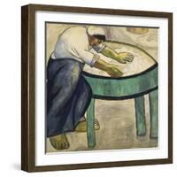 The Washerwoman, 1911-Kasimir Malevich-Framed Giclee Print