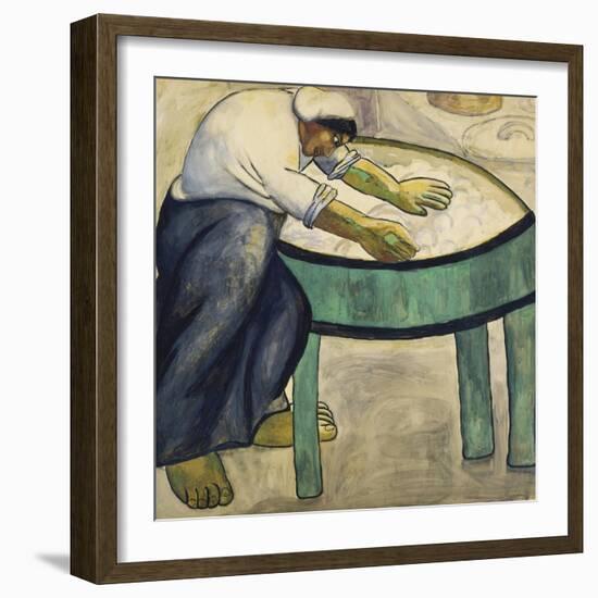 The Washerwoman, 1911-Kasimir Malevich-Framed Giclee Print