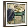The Washerwoman, 1911-Kasimir Malevich-Framed Giclee Print
