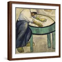 The Washerwoman, 1911-Kasimir Malevich-Framed Giclee Print