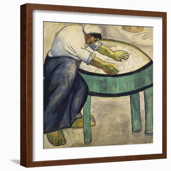 The Washerwoman, 1911-Kasimir Malevich-Framed Giclee Print