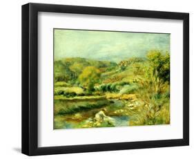 The Washerwoman, C.1891-Pierre-Auguste Renoir-Framed Giclee Print