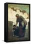 The Washerwoman, circa 1860-61-Honore Daumier-Framed Stretched Canvas