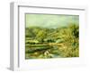 The Washerwoman, circa 1891-Pierre-Auguste Renoir-Framed Giclee Print