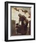 The Washerwoman (La Blanchisseuse)-Honore Daumier-Framed Art Print