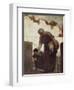 The Washerwoman (La Blanchisseuse)-Honore Daumier-Framed Art Print