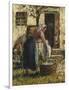 The Washerwoman-Camille Pissarro-Framed Giclee Print