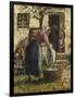 The Washerwoman-Camille Pissarro-Framed Giclee Print