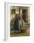 The Washerwoman-Camille Pissarro-Framed Giclee Print