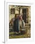 The Washerwoman-Camille Pissarro-Framed Giclee Print