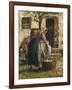 The Washerwoman-Camille Pissarro-Framed Giclee Print