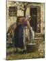 The Washerwoman-Camille Pissarro-Mounted Giclee Print