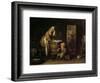 The Washerwoman-Jean-Baptiste Simeon Chardin-Framed Giclee Print