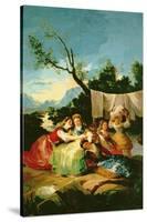 The Washerwomen, Before 1780-Francisco de Goya-Stretched Canvas