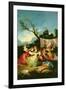 The Washerwomen, Before 1780-Francisco de Goya-Framed Premium Giclee Print