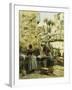 The Washerwomen-Peder Mork Monsted-Framed Giclee Print