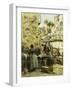 The Washerwomen-Peder Mork Monsted-Framed Giclee Print