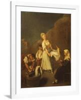 The Washerwomen-Pietro Longhi-Framed Giclee Print