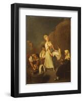 The Washerwomen-Pietro Longhi-Framed Giclee Print