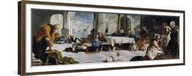 The Washing of the Feet, c.1547-Jacopo Robusti Tintoretto-Framed Giclee Print