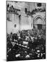 The Washing of the Feet, Church of the Holy Sepulchre, Jerusalem-null-Mounted Giclee Print