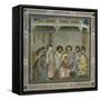 The Washing of the Feet-Giotto di Bondone-Framed Stretched Canvas