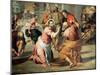 The Washing of the Feet-Palma Il Giovane-Mounted Giclee Print