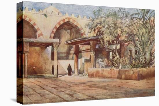 The Washing-Place, Ibrahim Agha's Mosque-Walter Spencer-Stanhope Tyrwhitt-Stretched Canvas