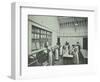 The Washing Room, Battersea Polytechnic, London, 1907-null-Framed Photographic Print