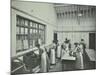 The Washing Room, Battersea Polytechnic, London, 1907-null-Mounted Photographic Print