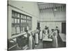 The Washing Room, Battersea Polytechnic, London, 1907-null-Stretched Canvas